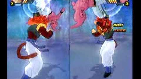 Dbz budokai tenkaichi 3-Gogeta ssj4 vs Buu kid.avi