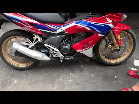 Video Lên cổ pô titan cho Winner X cộng với khò lên màu luôn... - youtube