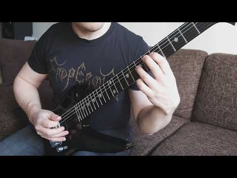 Death - Empty Words (guitar cover incl. solo)
