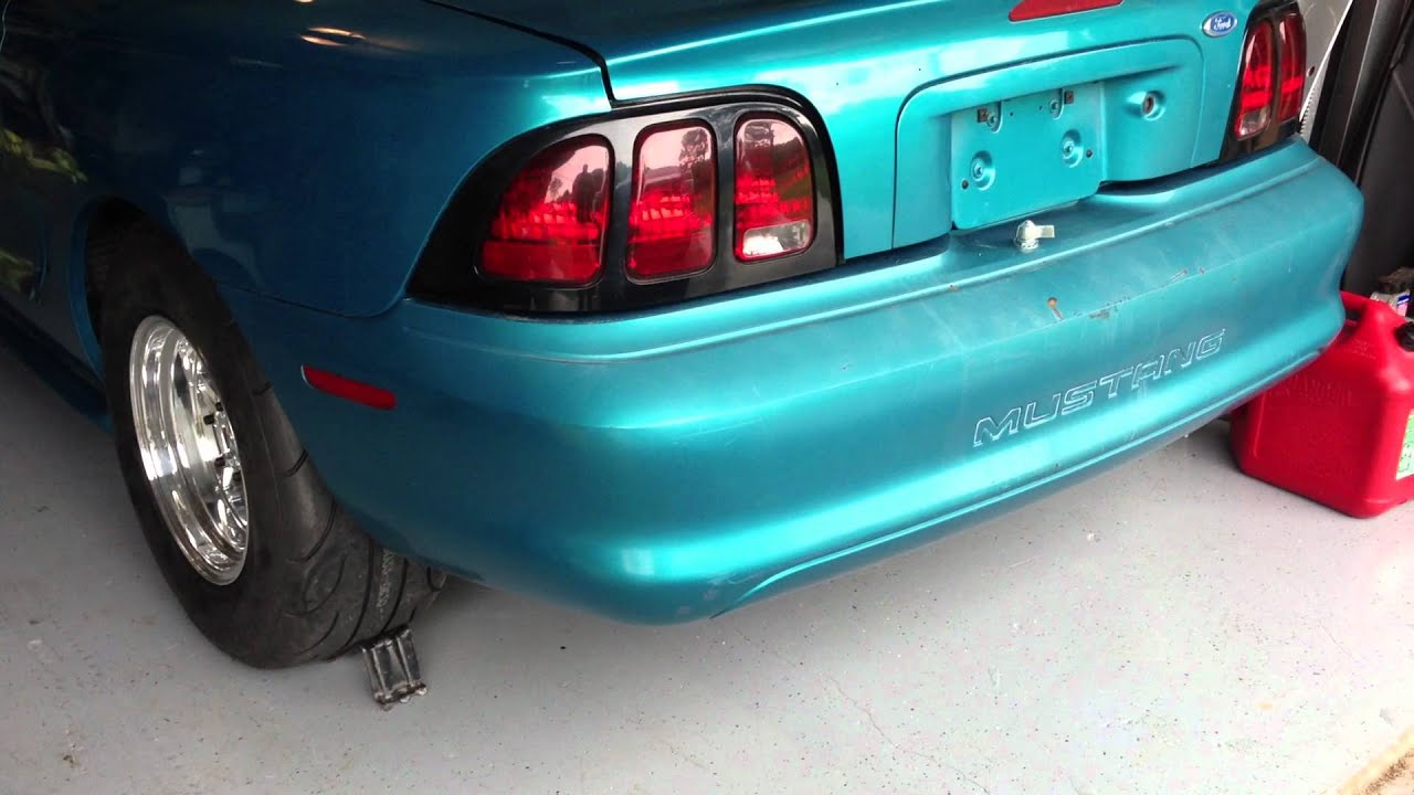 1994 Mustang 5.3 LS Swap 3" Exhaust YouTube