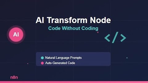 AI Transform Node Explained | Generate Smart Code Snippets in n8n