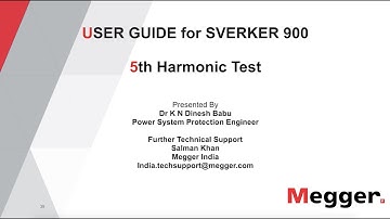 5th Harmonic Test SVERKER 900