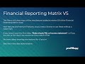 Financial Reporting Matrix V5 for Power BI  demo - new features