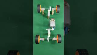 DC motor 4 wheel drive mechanism #shorts #youtubeshorts