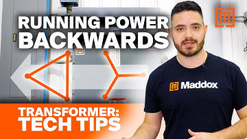 Can a step down transformer be reverse fed? | Maddox Transformer