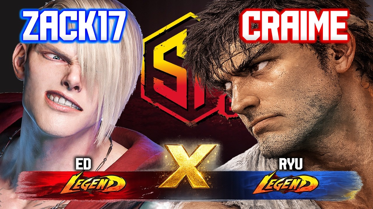 🔥 SF6 — Ryu (CRAIME vs Zack17) ED🔥Street Fighter 6 - YouTube