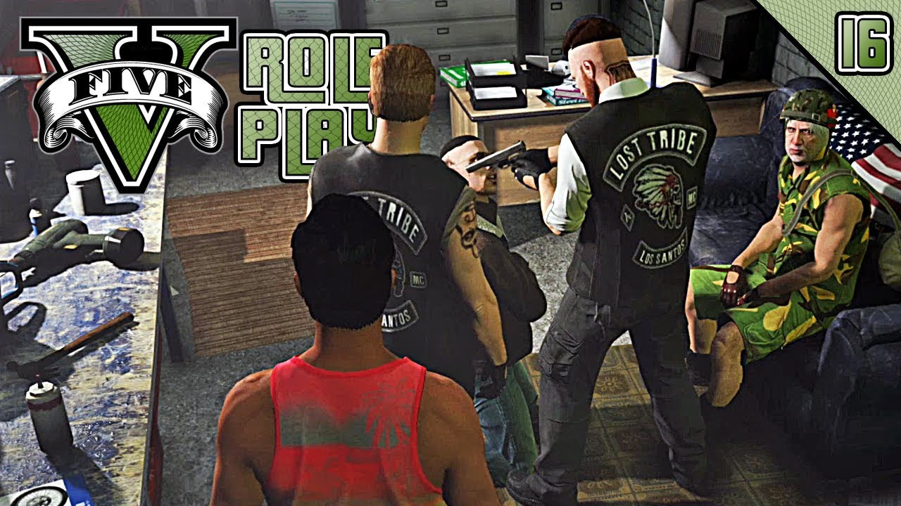 gameplay español transistor GTA V RP #16 | BRONCA EN EL CLUB DE MOTEROS | Gameplay Español