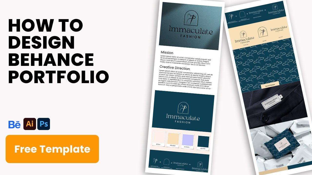 The Ultimate Behance Portfolio Design Guide | Free Template Download - YouTube the-ultimate-behance-portfolio-design-guide-free-template-download-youtube