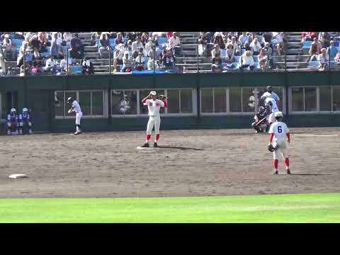 2018年春季近畿大会準決勝・智弁和歌山VS滝川二 池田の無失点リリーフと勝利の瞬間 9回