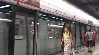 【急不及待】港鐵 TWL M-Train (A166/A111) 不載客駛經深水埗站一台