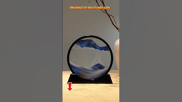 Tranh cát 3D kèm đèn led #phongthuy