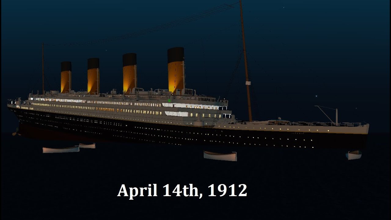 Titanic Based On 2012 Theory Sinking