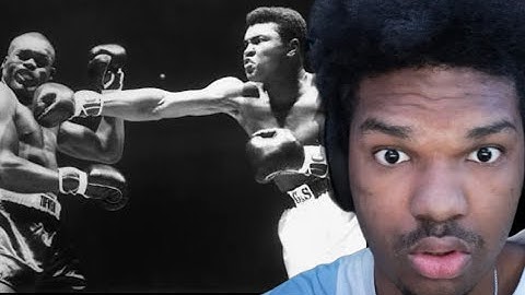First Time watching Muhammad Ali highlights. He Might be the Greatest Boxer of All Time