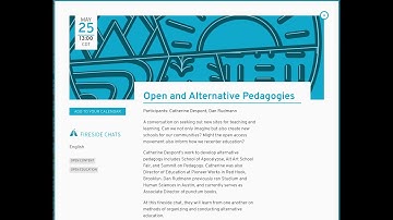 Open and Alternative Pedagogies