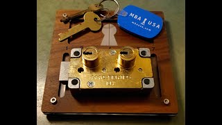 [L147] S&G 4440 Safe lock Pick and Gutted
