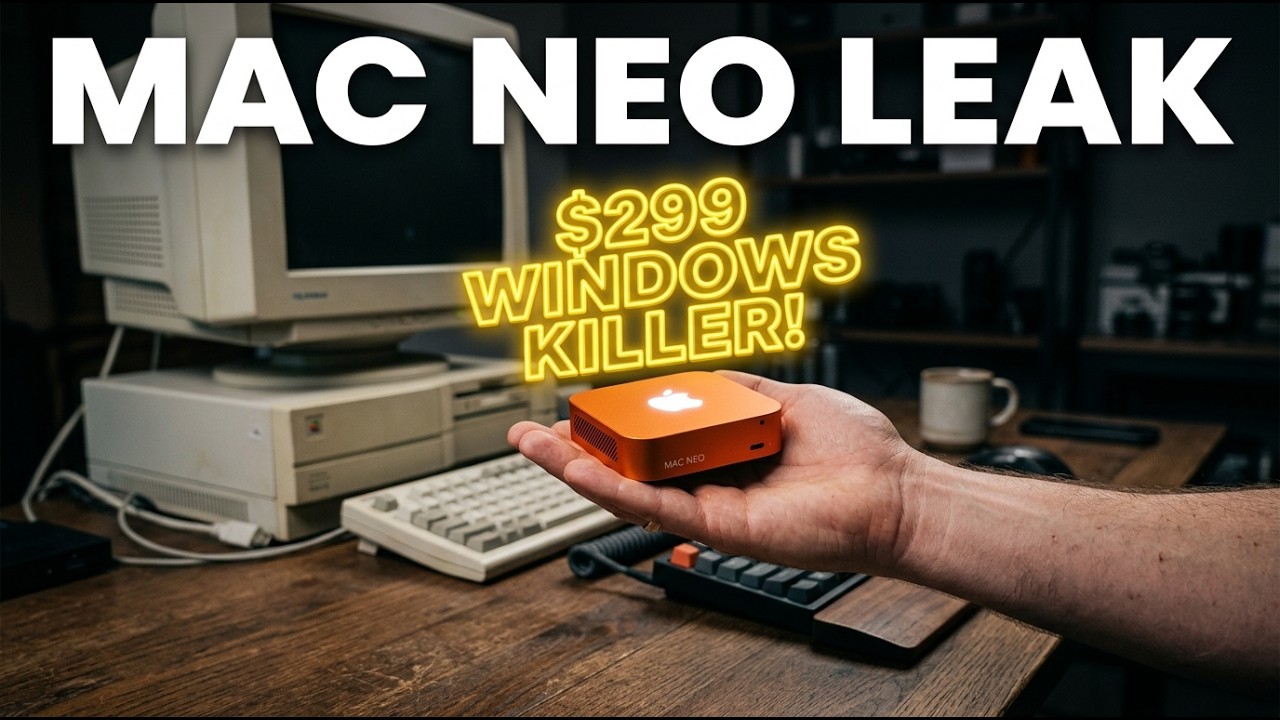 ※交渉中※【PC】Windows↔️mac切替可能！AppleMac mini NEW Mac Neo Leak: Apple's $299 Portable Desktop Changes Everything