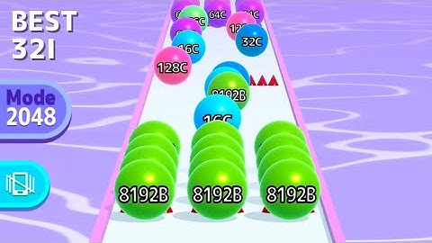 Ball Run 2048 All Levels Gameplay ( Android iOS) Level 143