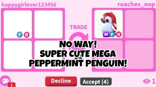 😱😛FINALLY GOT SUPER CUTE MEGA NEON PEPPERMINT PENGUIN But Did I  OVERPAY WAY TOO MUCH+HUGE WIN TRADE