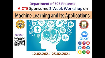 Day 2: Session I, 2 Week FDP on ML Applications, Department of ECE@PSCMRCET