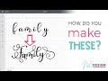 How to add special characters or glyphs to fonts in Cricut Design space