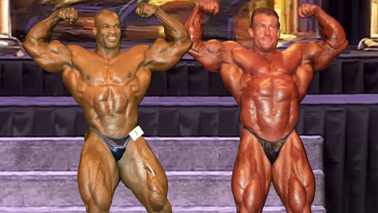1997 Mr. Olympia - 9th vs 1st - (Ronnie Coleman vs Dorian Yates