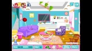Girl Games: Messy Room Cleaning screenshot 3