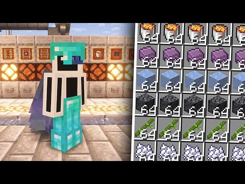 I Built 10 Farms in Minecraft Skyblock