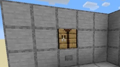 Minecraft wall block swapper
