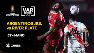 CONMEBOL Libertadores | Revisión VAR | Argentinos Juniors vs River Plate | Minuto 61