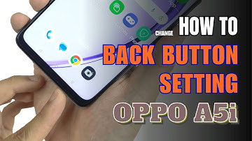 How to enable Back button setting on OPPO A5i