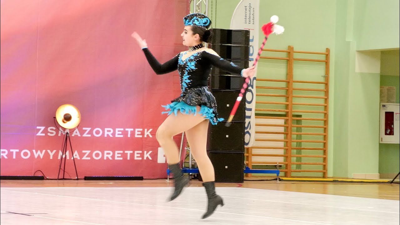 *TAS ROYALS ŚWIDNICA * - solo mace senior- Racibórz 2024 - Mażoretki