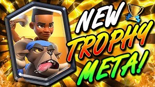 Clash Royale - New Ram Rider Triple Spell Control Deck for Trophy P...