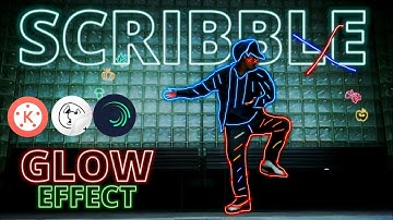 How to edit scribble glowing effect video on Android || Easy step || Step by step