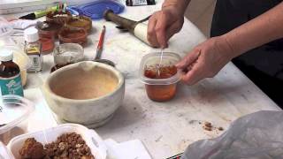 Making Ochre Paints Tip 19