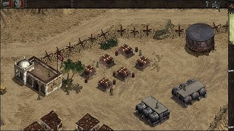 Commandos Behind Enemy Lines - Mission 8 Pyrotechnics