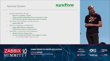 Stefan Heykes - Zabbix server-to-server replication
