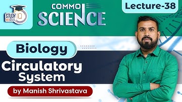 Common Science | Circulatory System I Lecture 38 | StudyIQ IAS Hindi I UPSC 2023