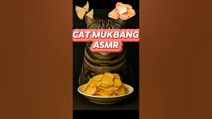 Video 10607461: american shorthair cute cat, shorthair cat eating, shorthair cat enjoying, cat eating chicken