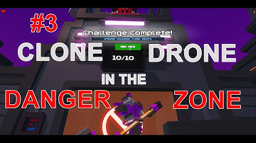 how to beat the Inferno Challenge CLONE DRONE IN THE DANGER ZONE #3