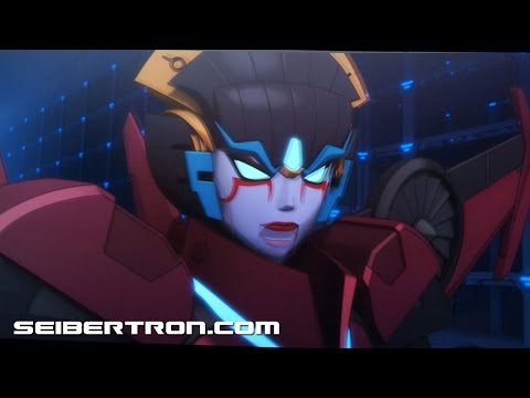 Windblade versus Menasor clip from Machinima's Combiner Wars cartoon