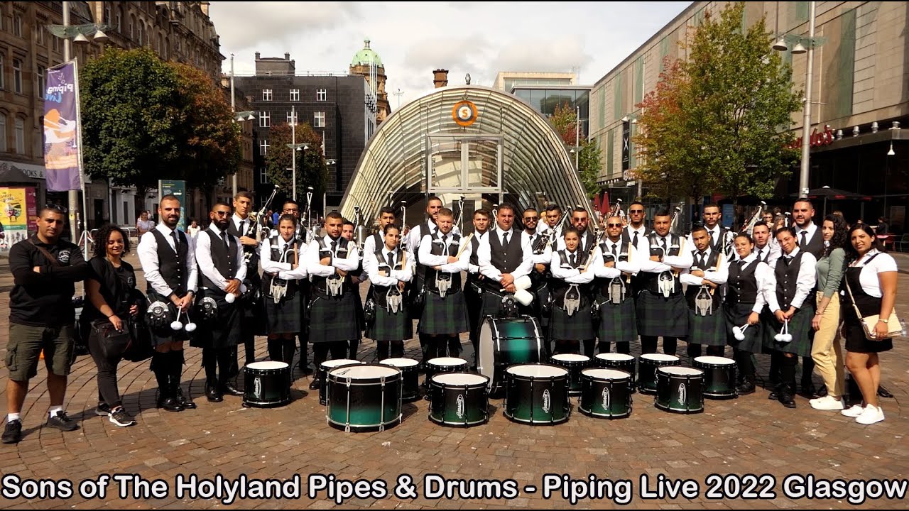Sons of Holyland & District Pipe Band (Israel/Nazareth) YouTube