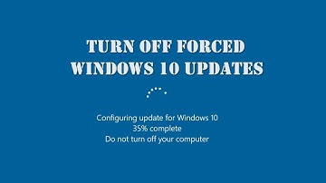 How to Disable/Turn Off Windows Automatic Updates on Windows 10 (2018) Permanently