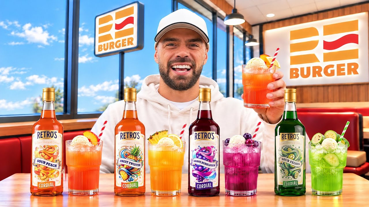RETROS IS NOW AT RE BURGER!