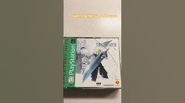 Final Fantasy VII on PS1! #gamecollecting #retrogaming #playstation #gamecollection #gaming #ps1