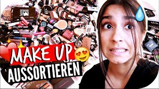 Schminksammlung Ausmisten - Organisation, Reinigen & Ausmisten Sanny Kaur