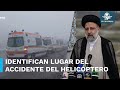 Localizan helicóptero en el que viajaba el presidente de Irán