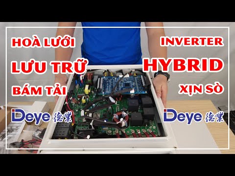 Video Review ruột gan bên trong inverter Deye... - youtube