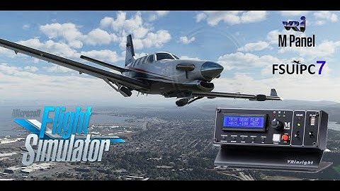Microsoft Flight Simulator 2020 and VRinsight M Panel