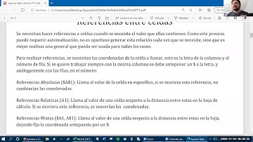Clase 1 Taller de Excel CEICI 2020 | Fórmulas