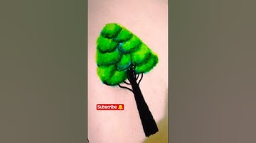 Easy Trick To Draw Tree#shorts #treedrawing #art #viralshorts